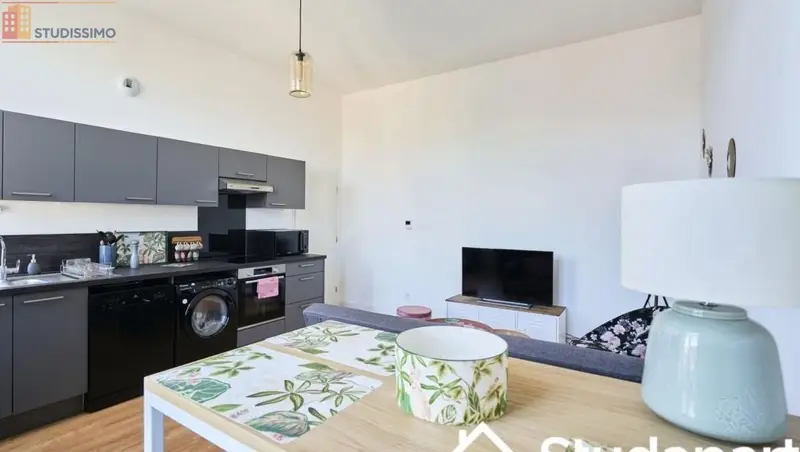 Studio meublé 15m² Lille 59000 - Meublé, DPE A - Photo 3