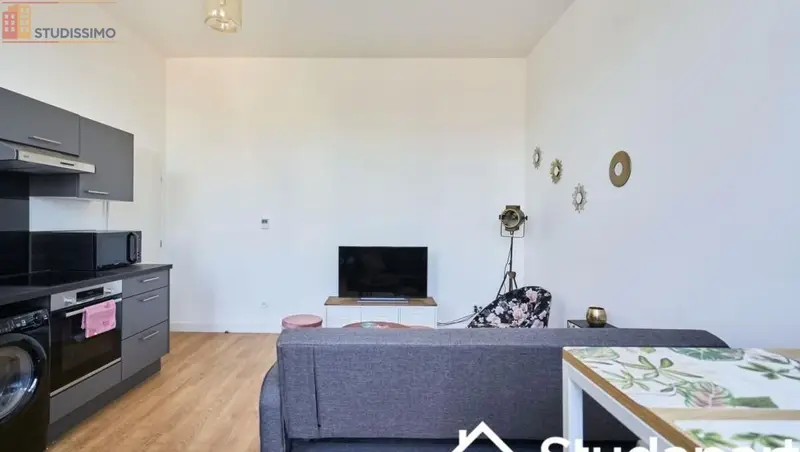 Studio meublé 15m² Lille 59000 - Meublé, DPE A - Photo 2