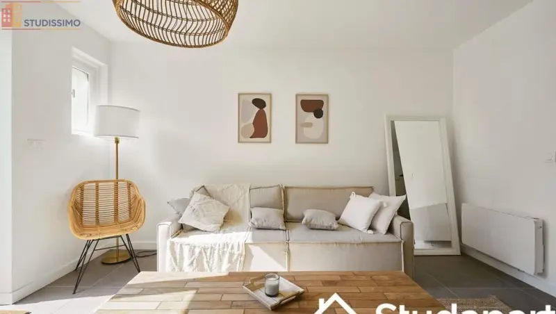 Studio meublé 11m² Valenciennes - Calme, lumineux - Photo 14