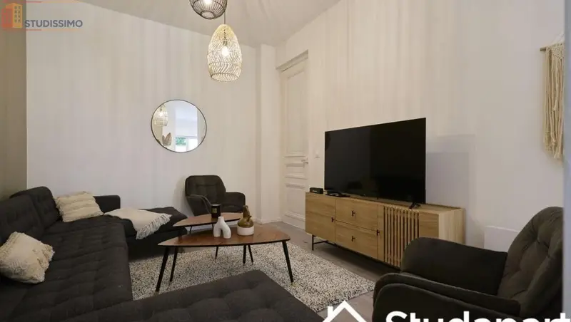 Studio meublé 12m² Lille 59000 - Meublé, DPE A - Photo 3