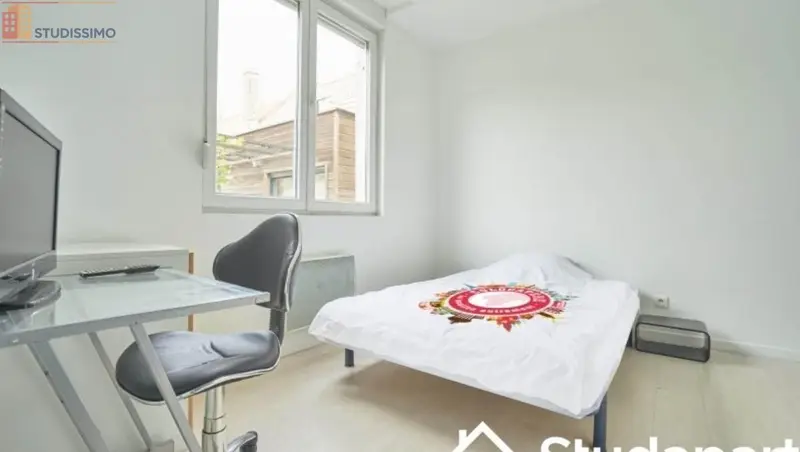 Studio meublé 10m² Lille centre - Meublé, DPE A - Photo 1