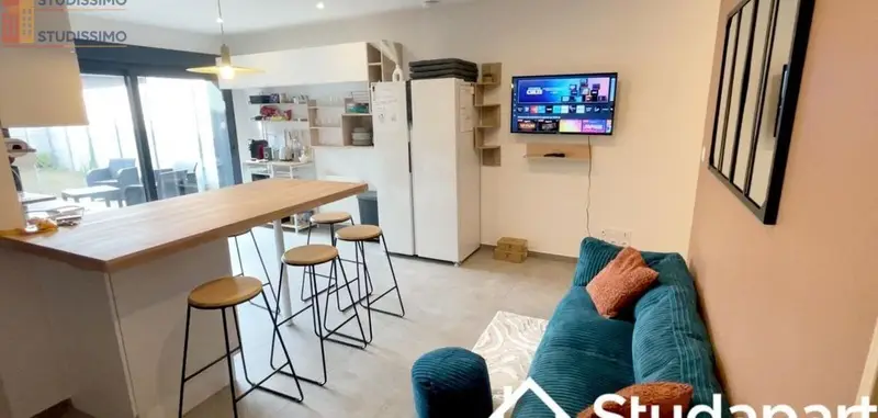 Studio meublé 11m² Aulnoy-lez-Valenciennes - Meublé, 1 pièce - Photo 9