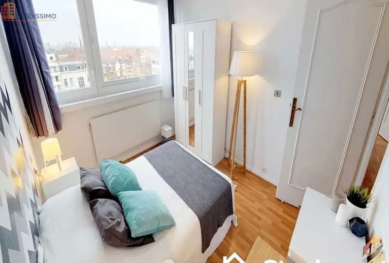 Studio meublé 11m² Lille 59800 - Étage élevé, meublé - Photo 4