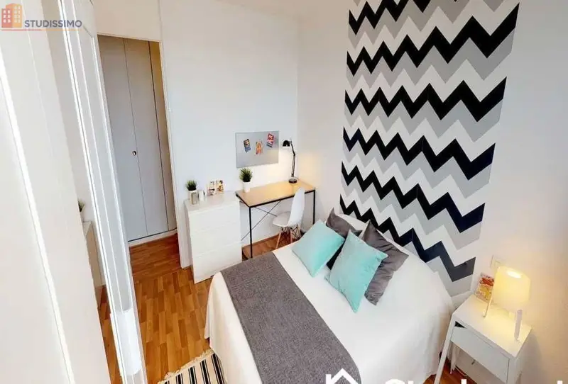 Studio meublé 11m² Lille 59800 - Étage élevé, meublé - Photo 2