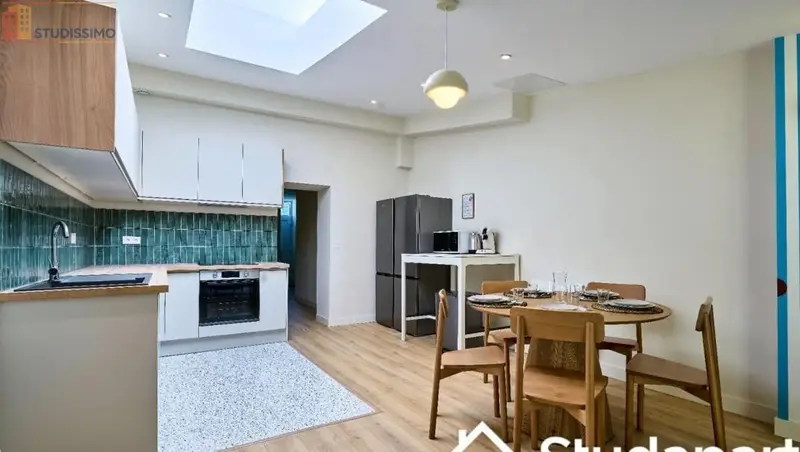 Studio meublé 9m² Loos 59120 - Meublé, DPE C - Photo 2