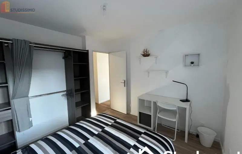 Studio meublé 10m² Lille 59000 - Calme, lumineux - Photo 2