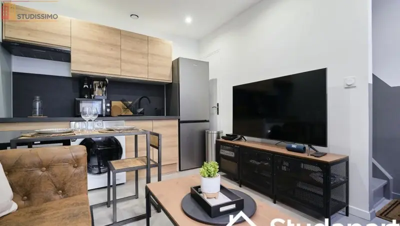 Studio meublé 11m² Lille - Meublé, DPE A - Photo 5
