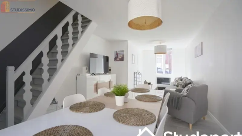 Studio meublé 14m² Loos 59120 - Meublé, lumineux - Photo 3