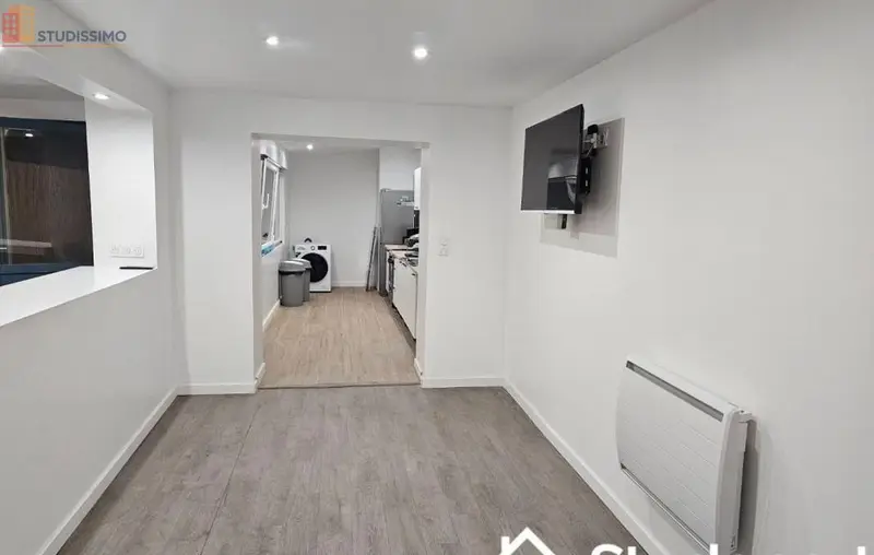 Studio meublé 13m² Roubaix 59100 - Meublé, DPE D - Photo 2