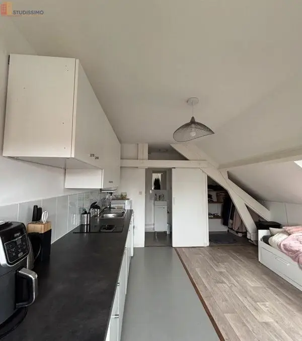 Studio meublé 17m² Valenciennes - Lumineux, meublé - Photo 5