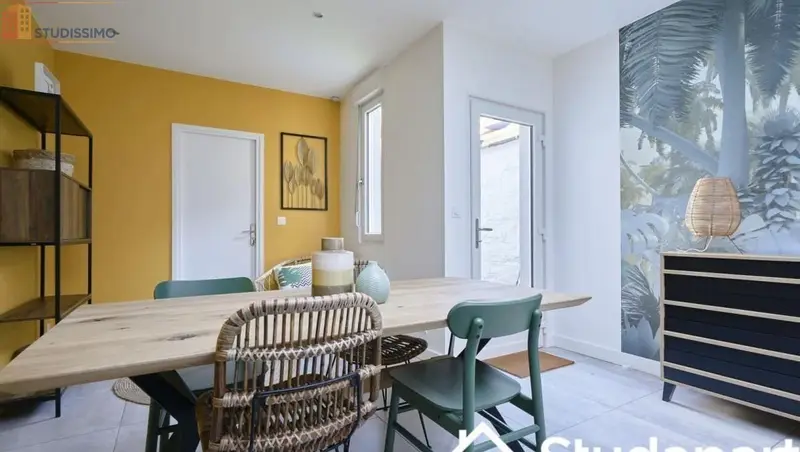 Studio meublé 11m² Lille 59000 - Meublé, DPE A - Photo 1
