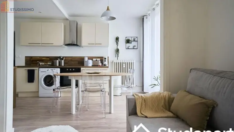 Studio meublé 9m² Lille 59000 - Meublé, DPE A - Photo 7