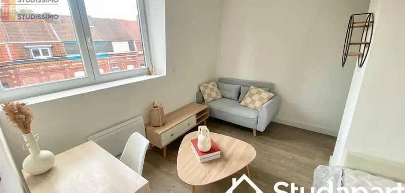 Studio meublé 26m² Roubaix - Meublé, 2e étage - Photo 1