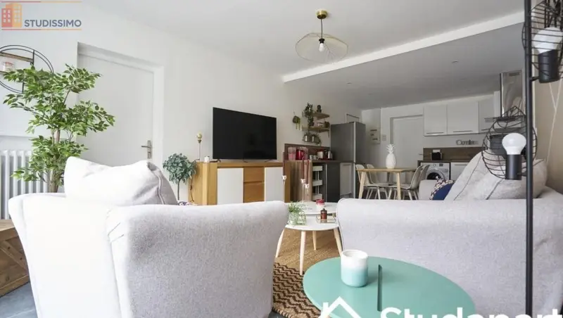 Studio meublé 10m² Lille 59000 - Meublé, DPE A - Photo 9