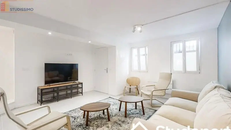 Studio meublé 21m² Lille 59000 - Lumineux - Photo 4