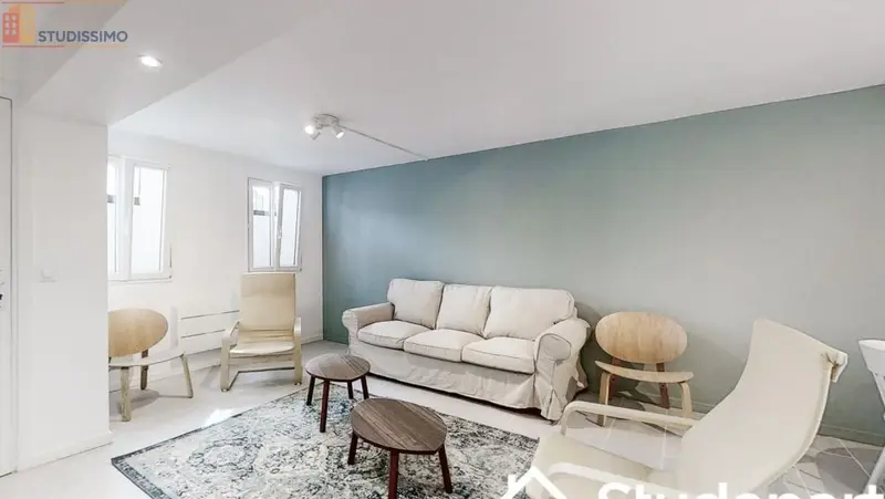 Studio meublé 21m² Lille 59000 - Lumineux - Photo 2