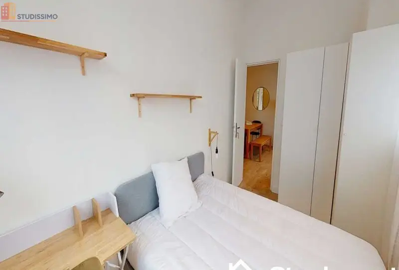 Studio meublé 10m² Lille 59000 - Meublé, DPE D - Photo 7