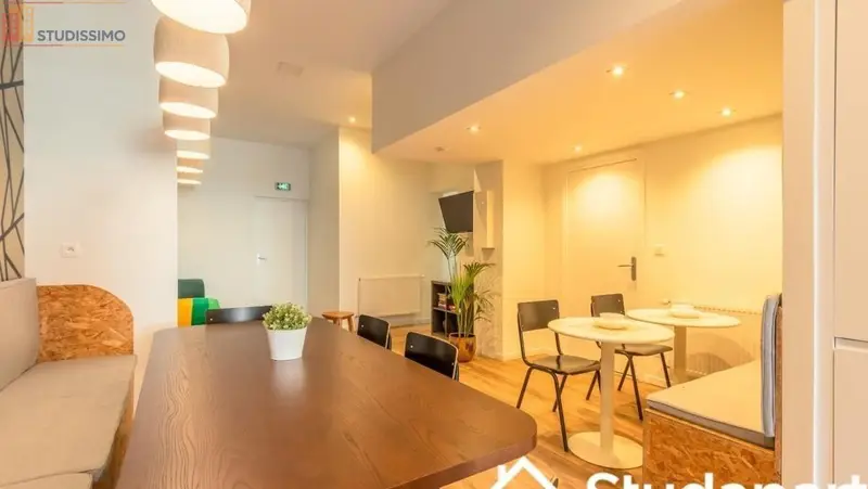 Studio meublé 40m² Lille 59800 - Lumineux, DPE A - Photo 3