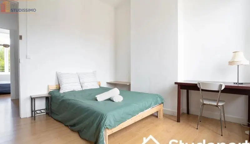 Studio meublé 12m² Roubaix 59100 - Meublé, chauffage compris - Photo 9
