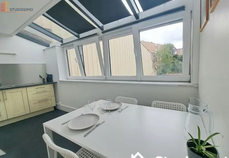 Studio meublé 35m² Lille 59800 - Meublé, DPE A - Photo 1