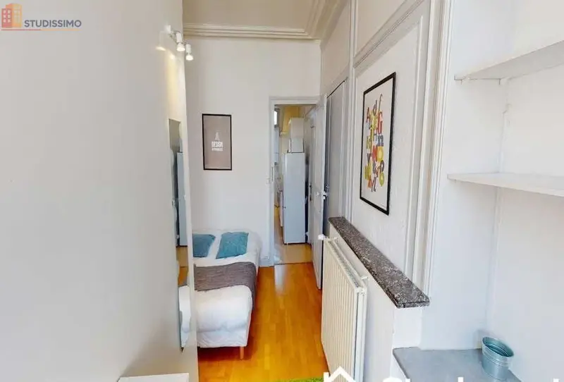 Studio meublé 10m² Lille centre - Meublé, 2e étage - Photo 2