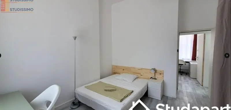 Studio meublé 12m² Roubaix - Meublé, DPE D - Photo 1