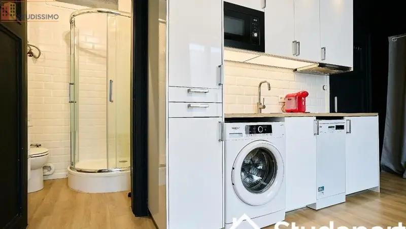 Studio meublé 22m² Roubaix - Meublé, DPE C - Photo 2