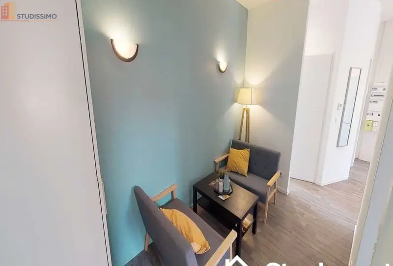 Studio meublé 16m² Lille 59000 - Meublé, lumineux - Photo 1