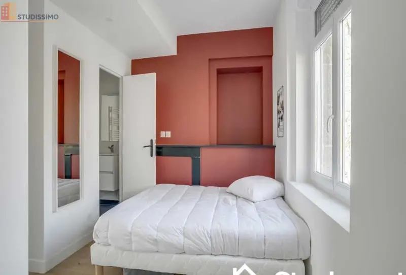 Studio meublé 13m² Lille 59000 - Calme, lumineux - Photo 2