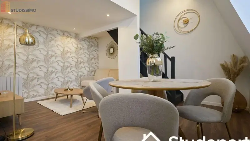 Studio meublé 33m² Lille centre - Lumineux, DPE A - Photo 8