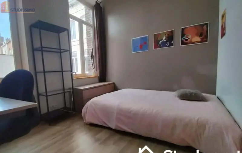 Studio meublé 13m² Lille 59800 - Meublé, DPE C - Photo 2
