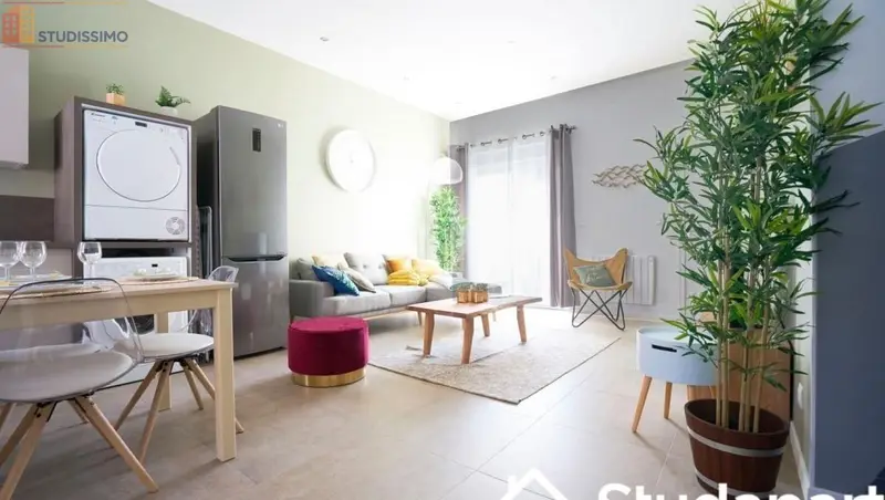 Studio meublé 14m² Lille centre - Meublé, DPE A - Photo 2