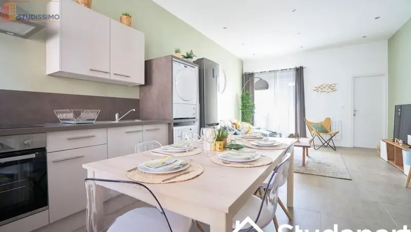 Studio meublé 14m² Lille centre - Meublé, DPE A - Photo 1