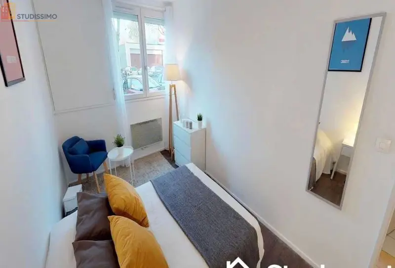 Studio meublé 11m² Lille 59000 - Calme - Photo 4