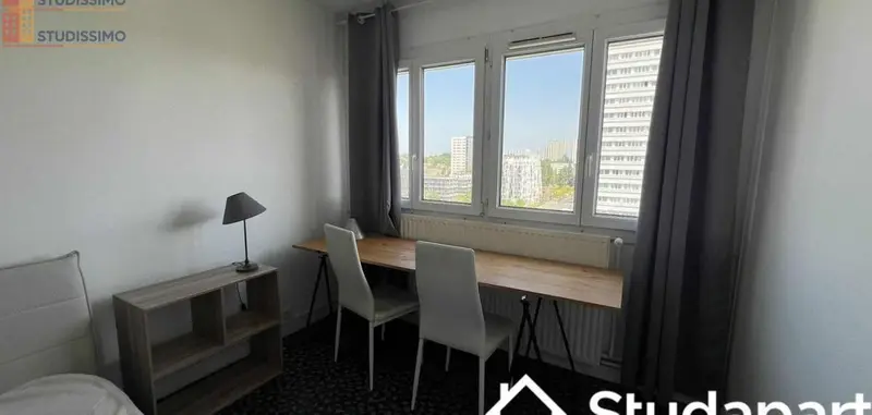 Studio 12m² Mons-en-Baroeul - Meublé, étage élevé - Photo 3