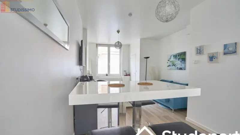 Studio meublé 11m² Marcq-en-Baroeul - Meublé, DPE A - Photo 3