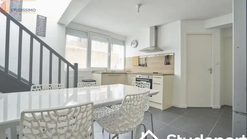 Studio meublé 14m² Lille 59000 - Meublé, DPE A - Photo 1