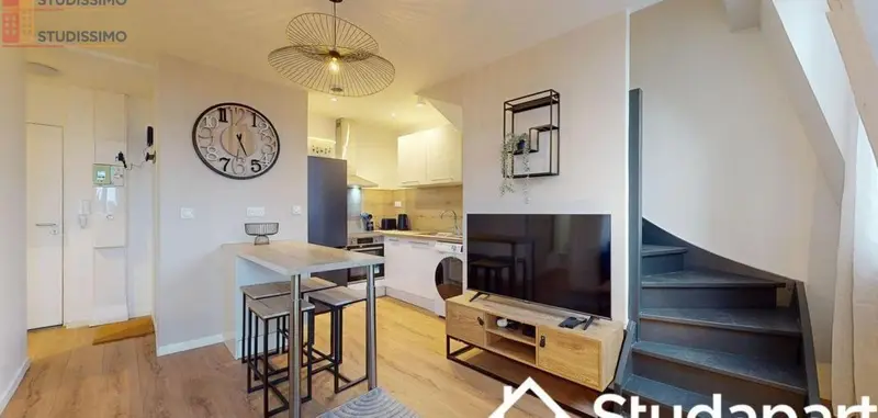 Studio meublé 12m² Lille 59000 - Meublé, faible conso énergétique - Photo 13