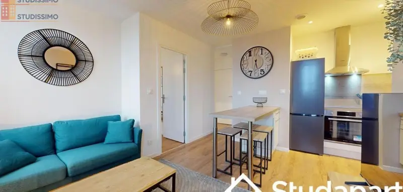 Studio meublé 12m² Lille 59000 - Meublé, faible conso énergétique - Photo 6