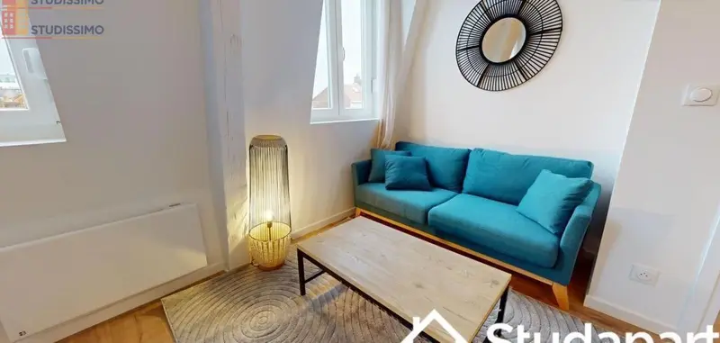 Studio meublé 12m² Lille 59000 - Meublé, faible conso énergétique - Photo 2