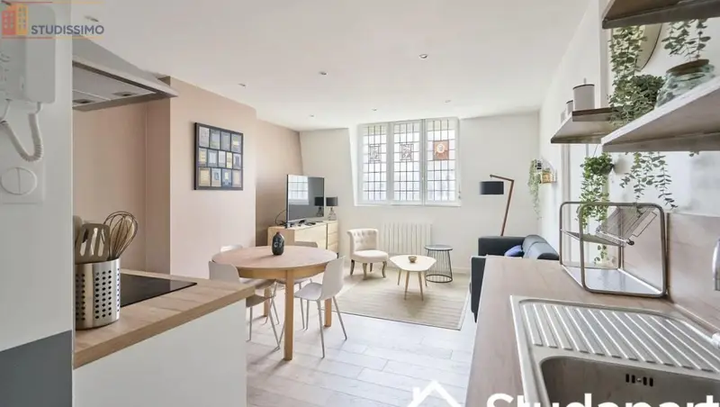 Studio meublé 12m² Lille - Meublé, DPE A - Photo 3