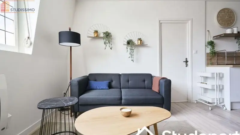 Studio meublé 12m² Lille - Meublé, DPE A - Photo 4