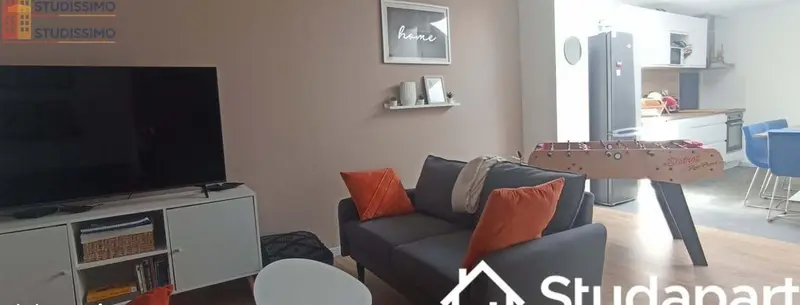 Studio meublé 18m² Anzin - Meublé, DPE A - Photo 2