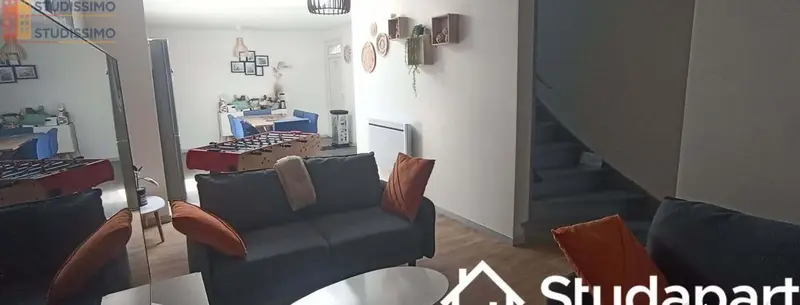 Studio meublé 18m² Anzin - Meublé, DPE A - Photo 3