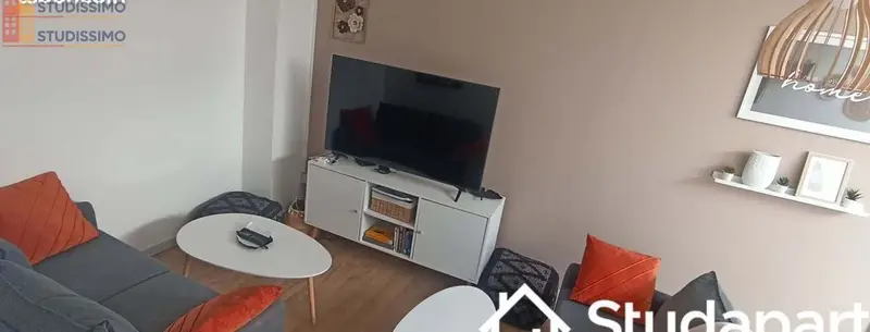 Studio meublé 18m² Anzin - Meublé, DPE A - Photo 1
