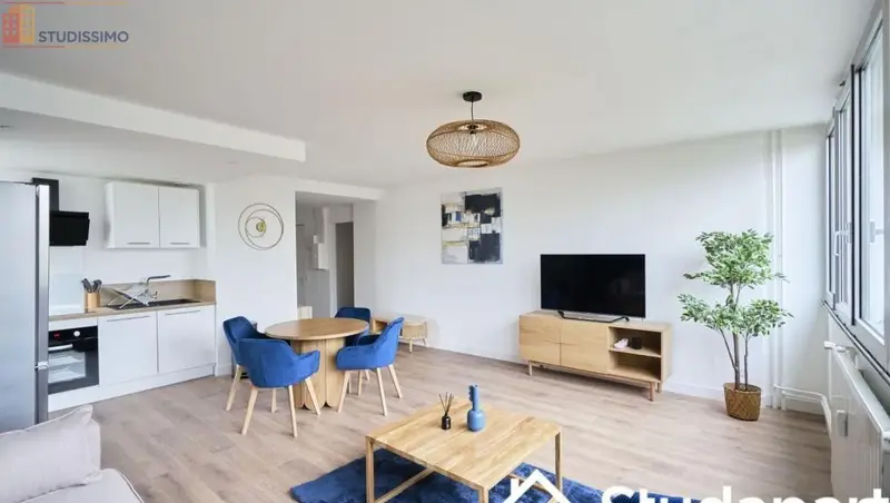 Studio meublé 14m² Lille centre - Calme, lumineux - Photo 6