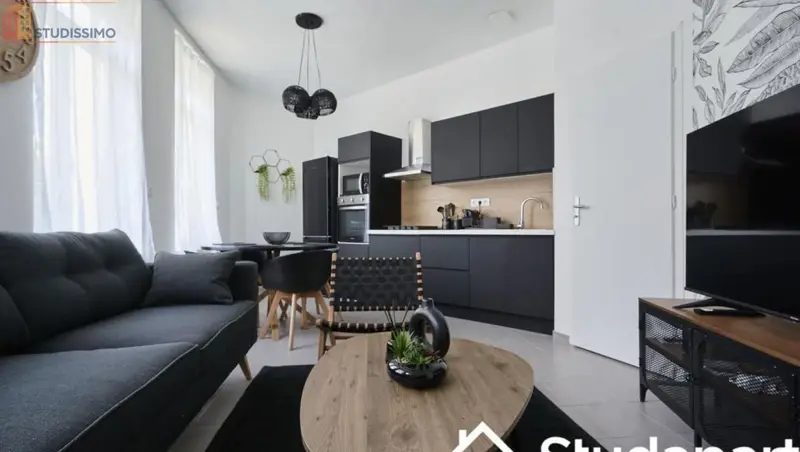 Studio 13m² Lille 59000 - Meublé, DPE A - Photo 1