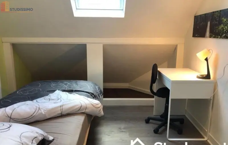 Studio meublé 12m² Valenciennes - Meublé, DPE D - Photo 1