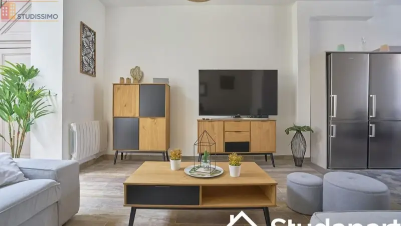 Studio meublé 13m² Tourcoing - Meublé, DPE A - Photo 2