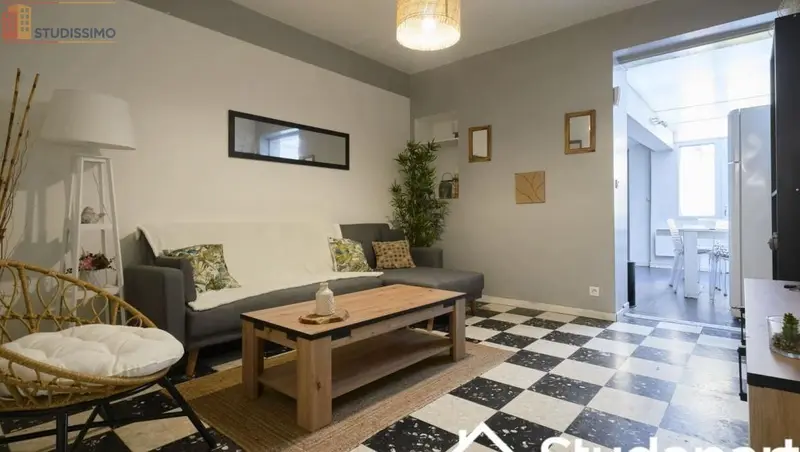 Studio meublé 10m² Roubaix - Petite surface, meublé - Photo 6